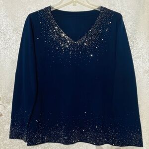 Starry night sweater